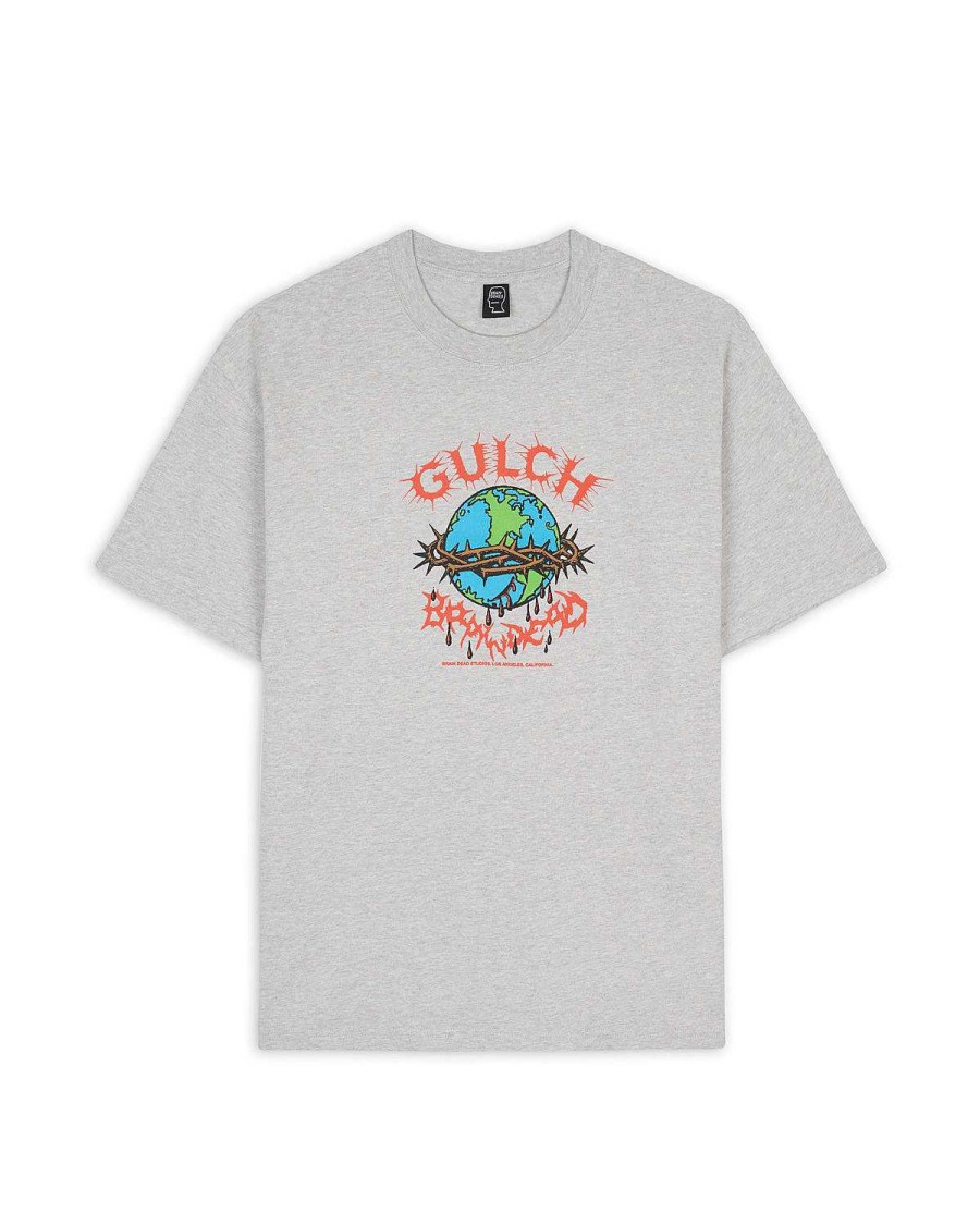 T-Shirt | Brain Dead Brain Dead Sound & Fury X Gulch T-Shirt Heather Grey