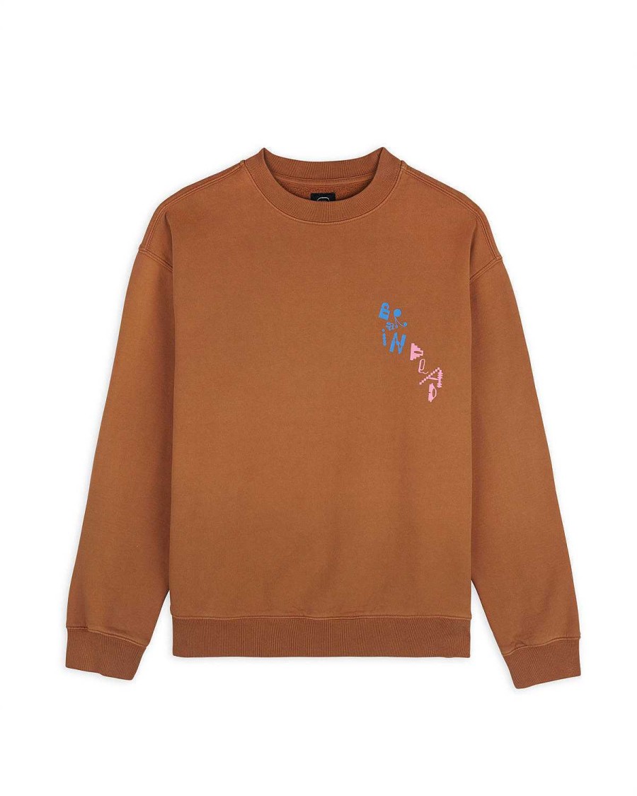 Sweatshirt | Brain Dead Et Crewneck Brown