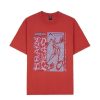 T-Shirt | Brain Dead Brain Dead Equipment Rke T-Shirt - Brick Brick Red