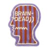 Tapijt | Brain Dead Logo Head Striped Rug Purple