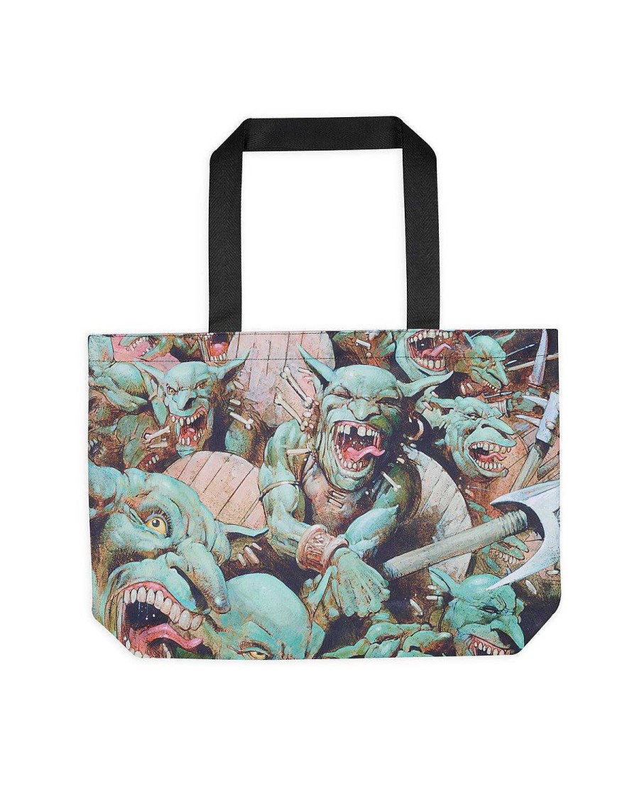 Tas | Brain Dead Brain Dead X Magic: The Gathering Goblin Offensive Tote Bag Light Green