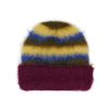 Hoed | Brain Dead Boxy Stripe Knit Beanie Yellow Multi