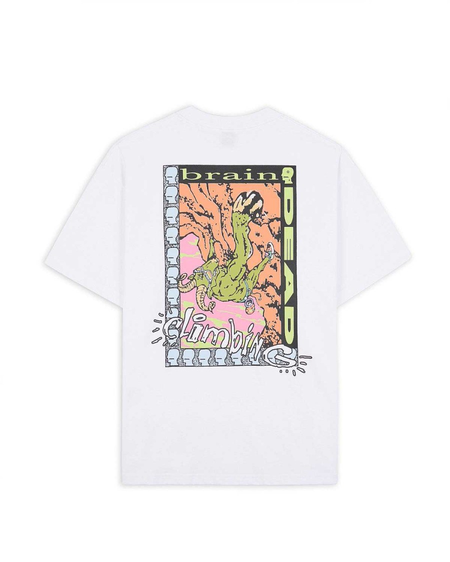 T-Shirt | Brain Dead Brain Dead Equipment Climbing Ram T-Shirt White