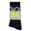 Sokken | Brain Dead Bd Waves Sock Black