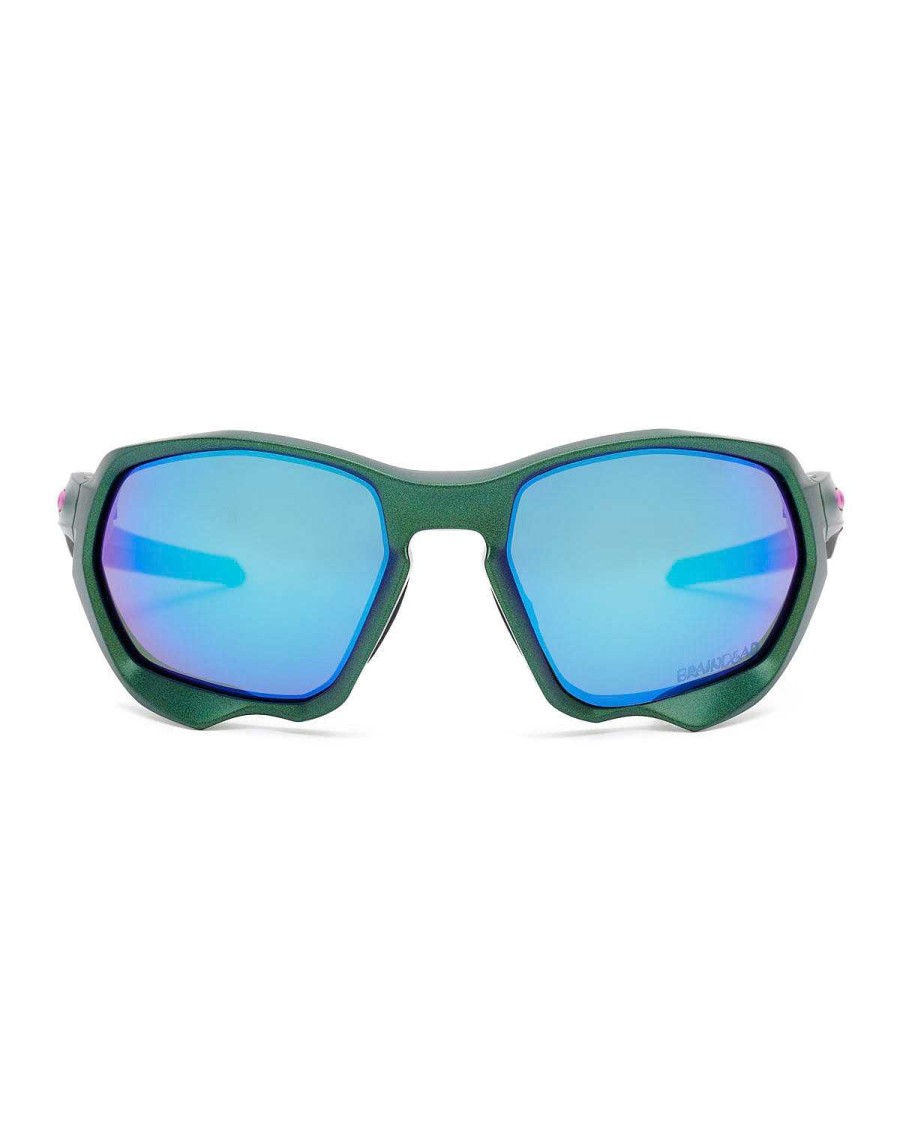 Brillen | Brain Dead Brain Dead X Oakley Plazma - Green Green/Prizm Sapphire