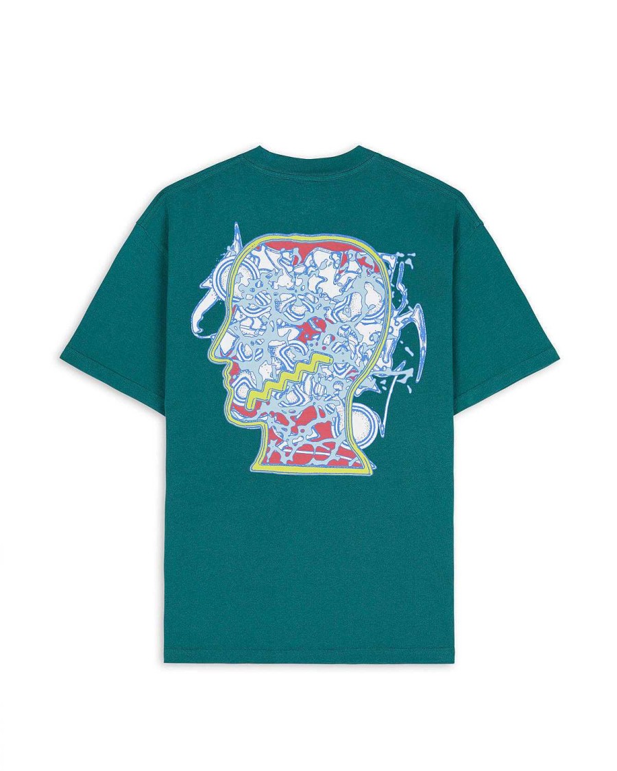 T-Shirt | Brain Dead Psychosis T-Shirt Forest Green