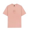 T-Shirt | Brain Dead 3D Embroidered Logohead Heavy Weight T-Shirt Peach