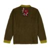 Trui | Brain Dead Brain Dead X Nba Chicago Bulls Alpaca Sweater Olive