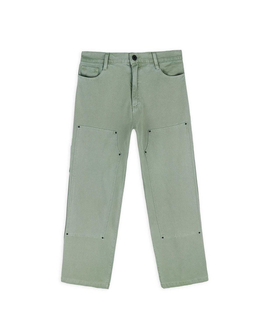 Hijgen | Brain Dead Double Knee Utility Pant Seafoam