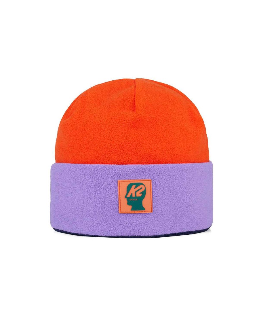 Hoed | Brain Dead Brain Dead X K2 Standard Polar Fleece Beanie Orange/Purple