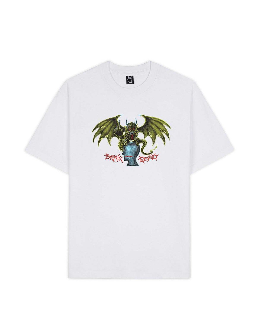 T-Shirt | Brain Dead Final Boss T-Shirt White