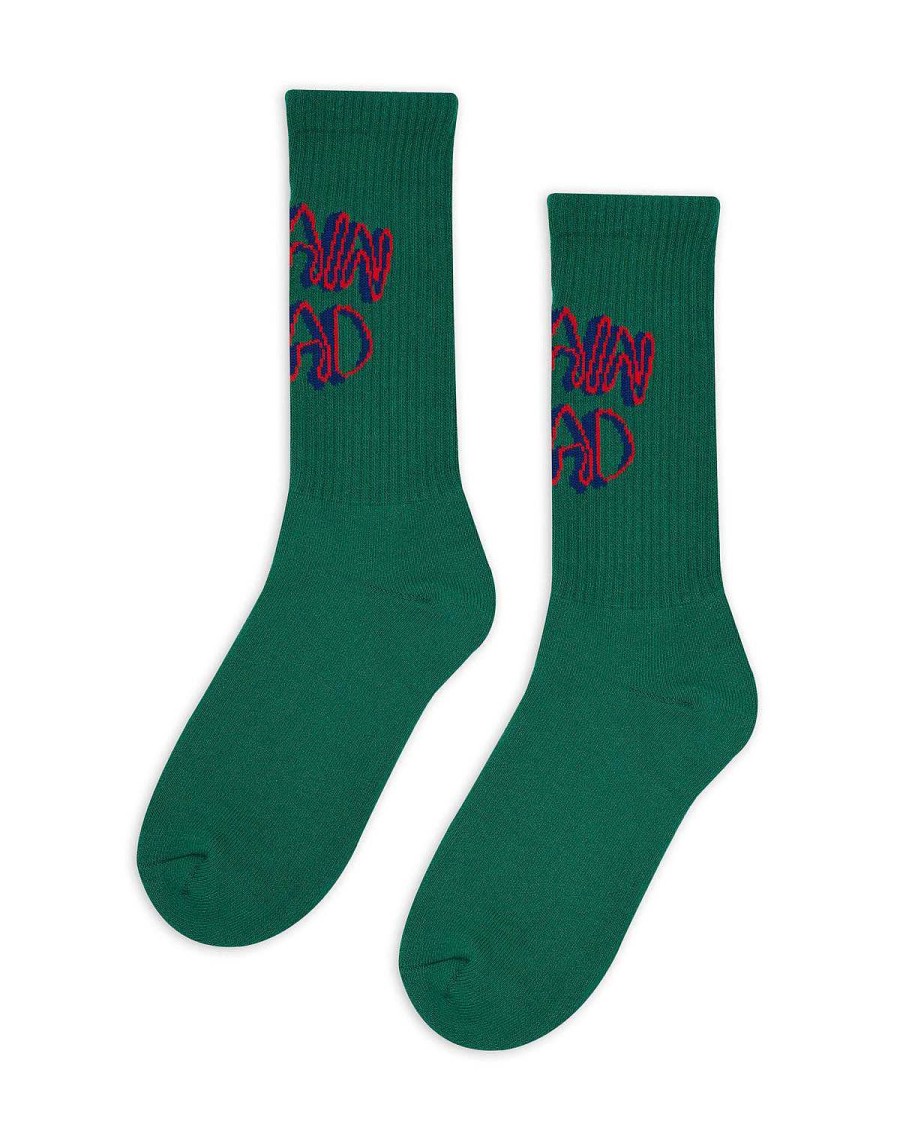 Sokken | Brain Dead Bd Stringy Socks Green