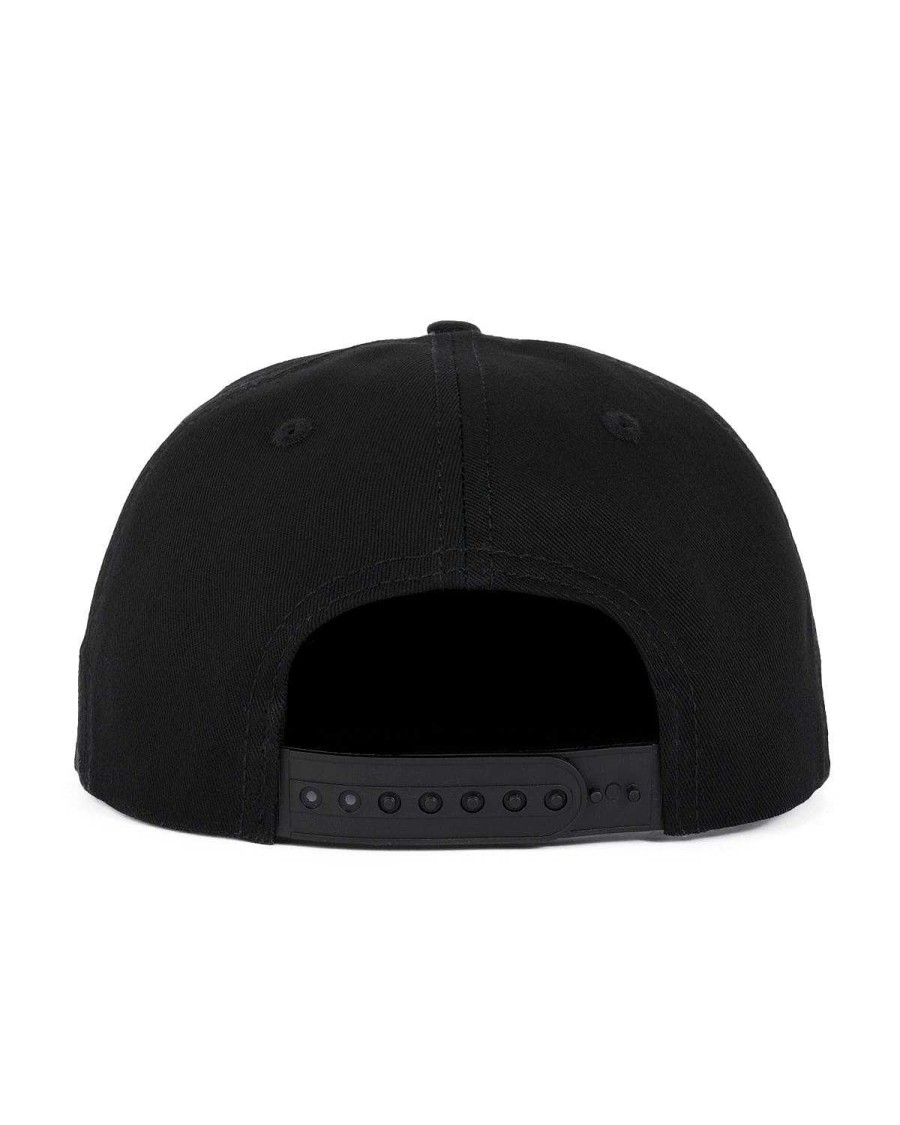 Hoed | Brain Dead Yin Yang Twill 6 Panel Cap Black