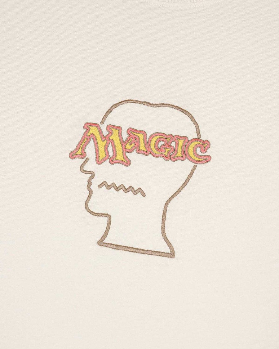 T-Shirt | Brain Dead Brain Dead X Magic: The Gathering Logo Lock T-Shirt Natural