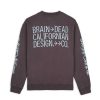 Sweatshirt | Brain Dead Electronic Attack Crewneck Gray