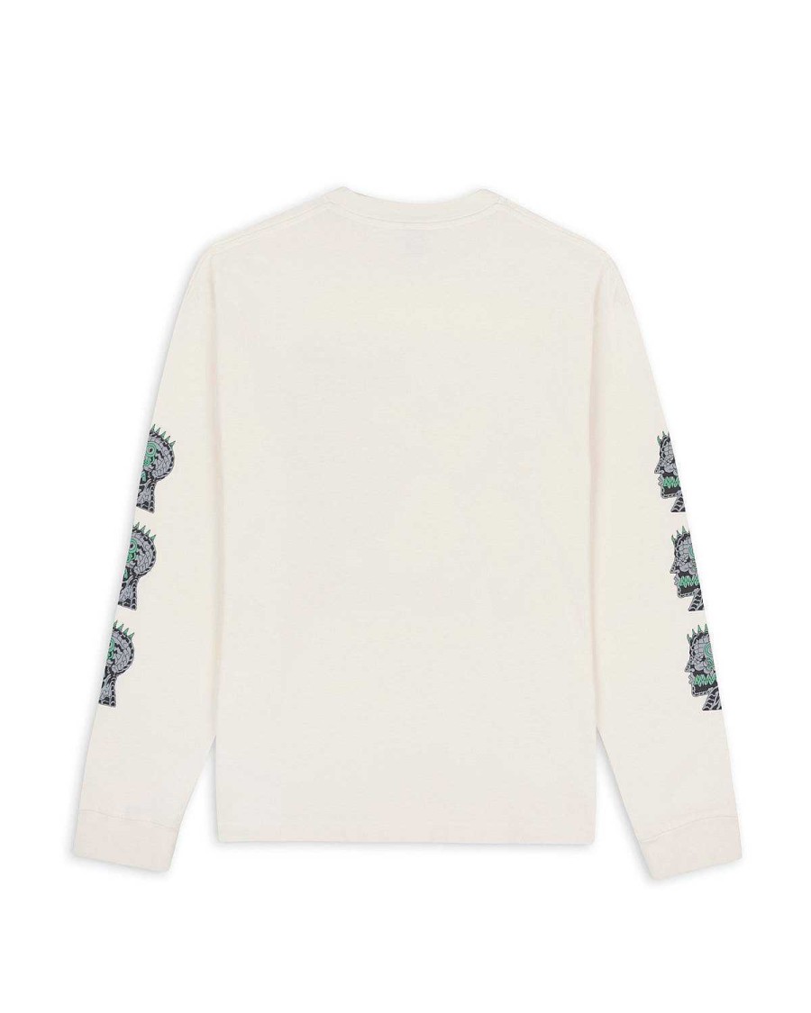 Lange Mouw | Brain Dead Brain Dead X K2 Dragon Shredder Long Sleeve Tan