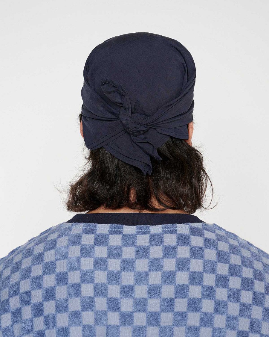 Hoed | Brain Dead Equipment Company Bandana Hat Navy