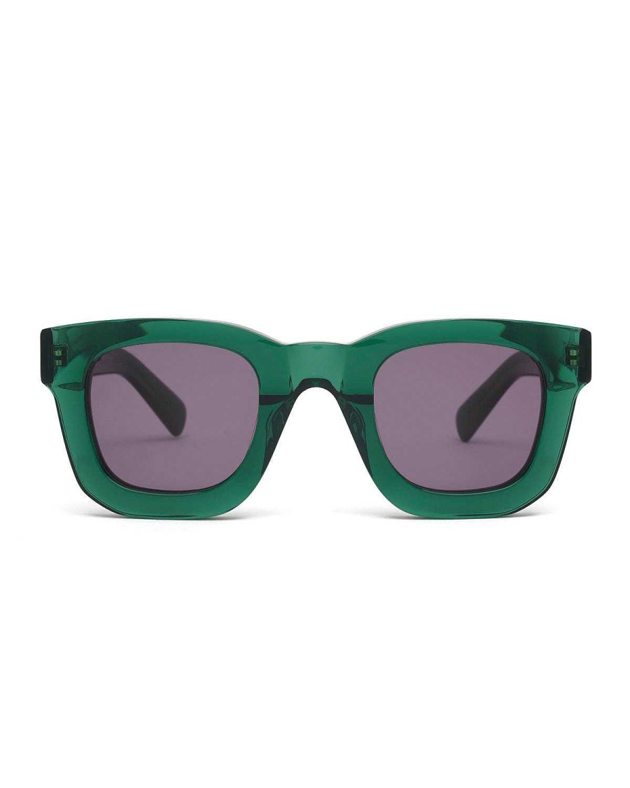 Brillen | Brain Dead Elia Post Modern Primitive Eye Protection Green Glitter