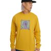 Lange Mouw | Brain Dead Brain Scanner Long Sleeve Mustard