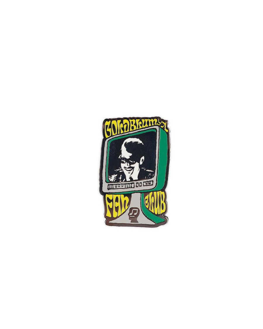 Pin | Brain Dead Brain Dead X Jeff Goldblum Fan Club Enamel Pin Black