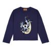 Trui | Brain Dead Diddle Cropped Sweater Navy