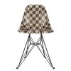 Stoel | Brain Dead Brain Dead X Modernica Checkered Logohead Case Study® Furniture Shell Chair Black