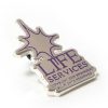 Pin | Brain Dead Life Services Enamel Pin Silver/Multi