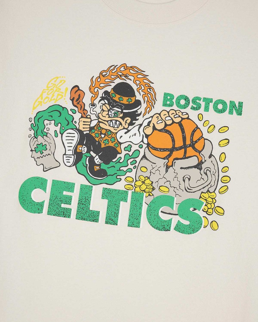 T-Shirt | Brain Dead Brain Dead X Nba Boston Celtics T-Shirt Natural