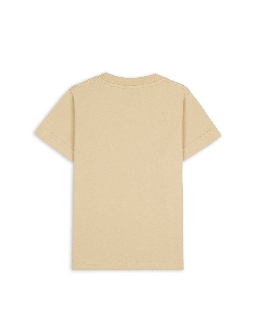 T-Shirt | Brain Dead Split Planes Kids T-Shirt Tan