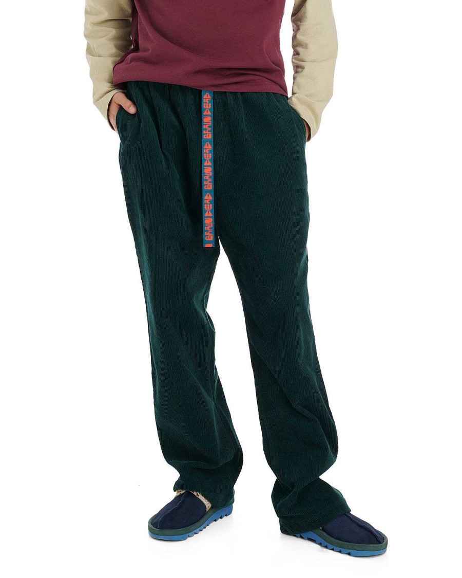 Hijgen | Brain Dead Cord Climber Pant Forest Green