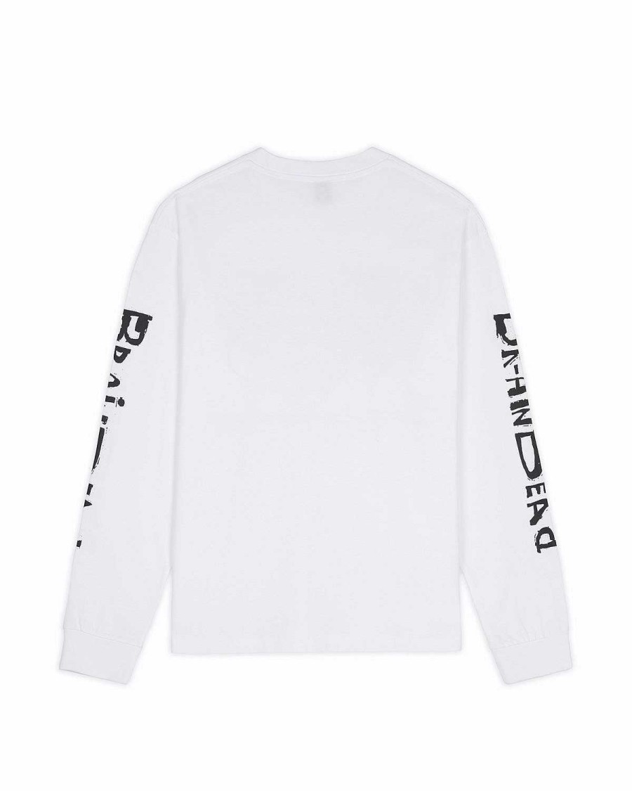 Lange Mouw | Brain Dead Conscious Control Long Sleeve White