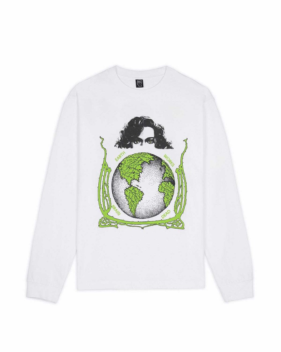 Lange Mouw | Brain Dead Conspiracy Long Sleeve White