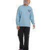 Lange Mouw | Brain Dead Wine Chomper Long Sleeve Light Blue