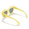 Brillen | BRAIN DEAD Chibi Sunglasses Translucent Yellow