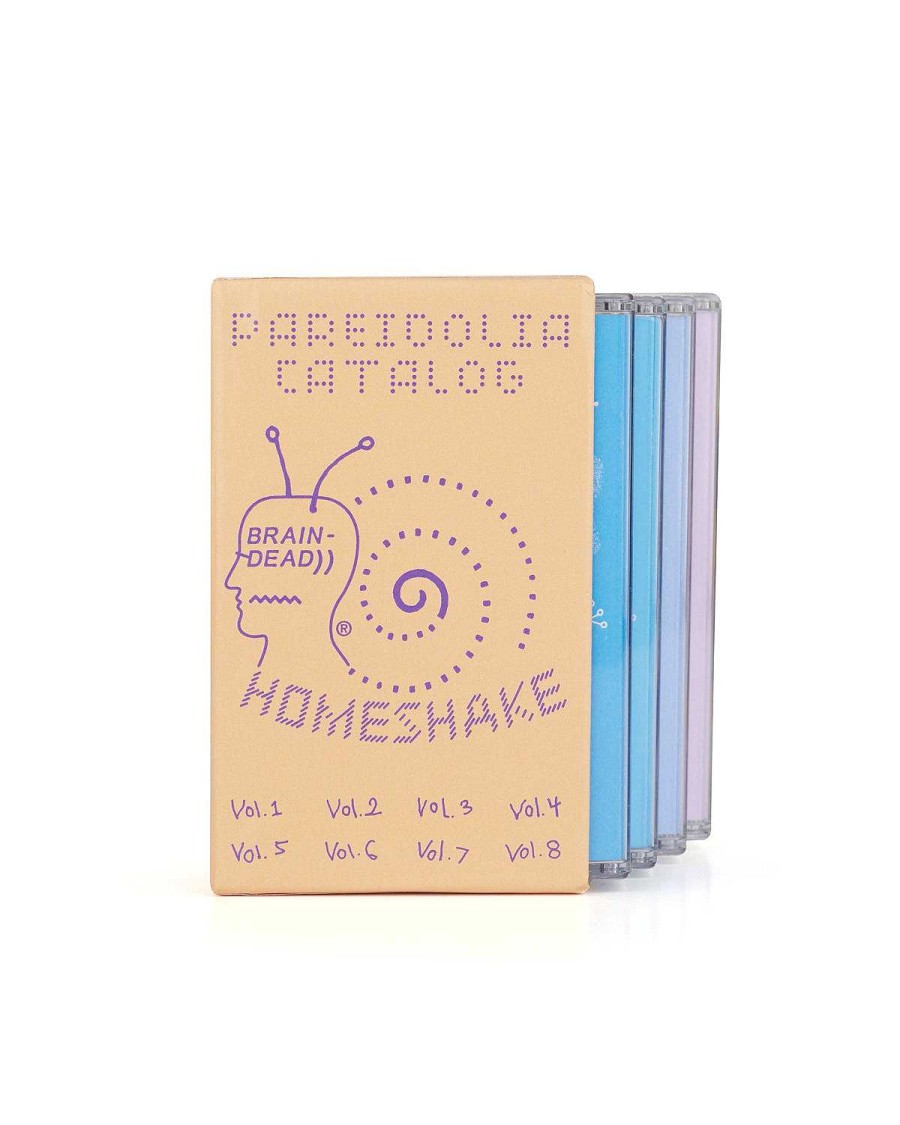 Muziek | Brain Dead Brain Dead X Homeshake "Pareidolia Catalog" Cassette Box Set - Peach