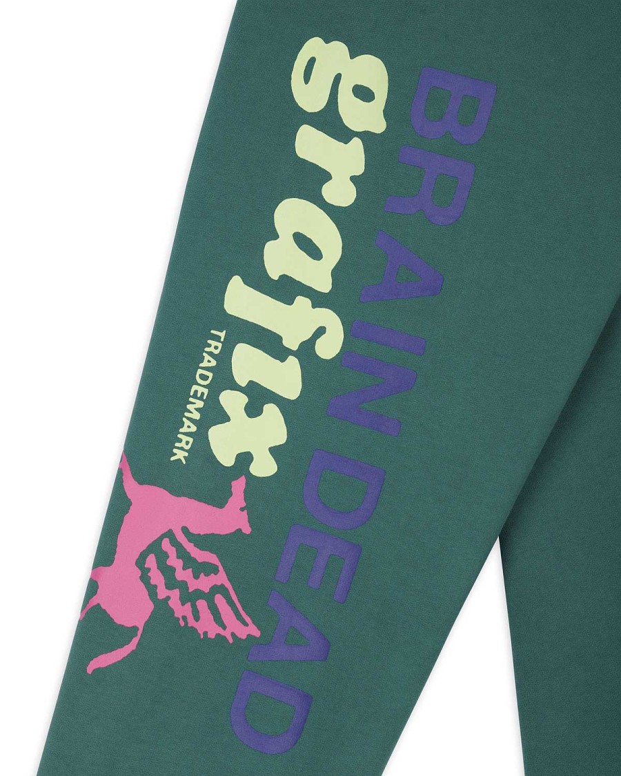 Joggingbroek | Brain Dead Grafix Sweatpant Green