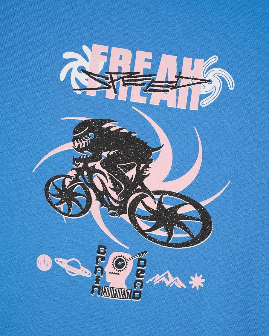 T-Shirt | Brain Dead Speed Freak T-Shirt China Blue