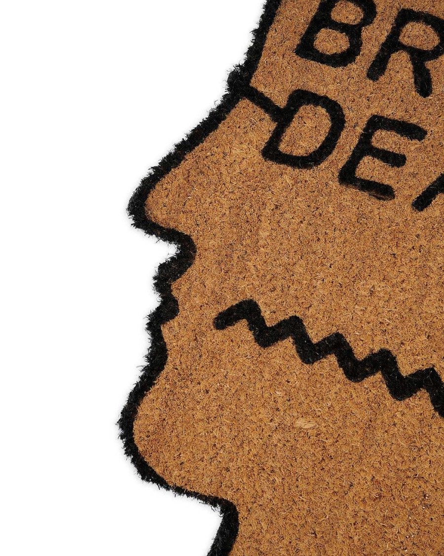 Tapijt | Brain Dead Coconut Fiber Logohead Door Mat Natural