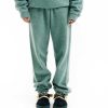 Hijgen | Brain Dead Reverse Fleece Sweatpant W/ Pvc Seafoam