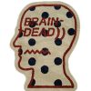 Tapijt | Brain Dead Logo Head Polka Dot Rug 6Ft Tan