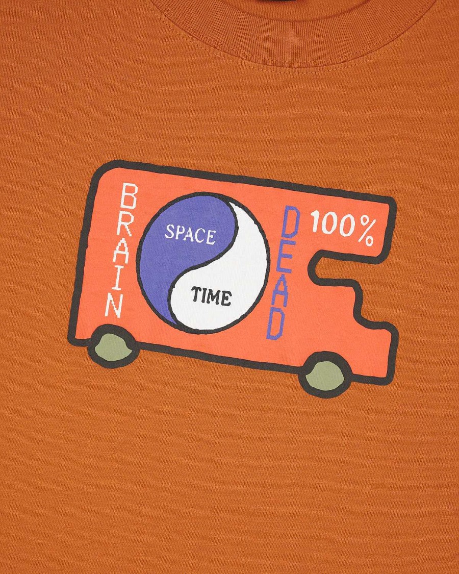 T-Shirt | Brain Dead Space/Time T-Shirt Nutmeg