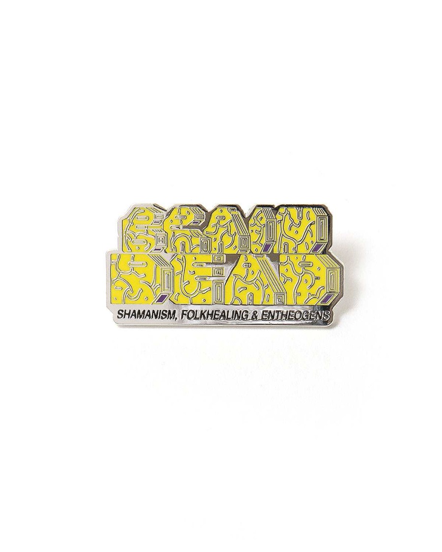 Pin | Brain Dead Shamanism Enamel Pin Yellow/Multi