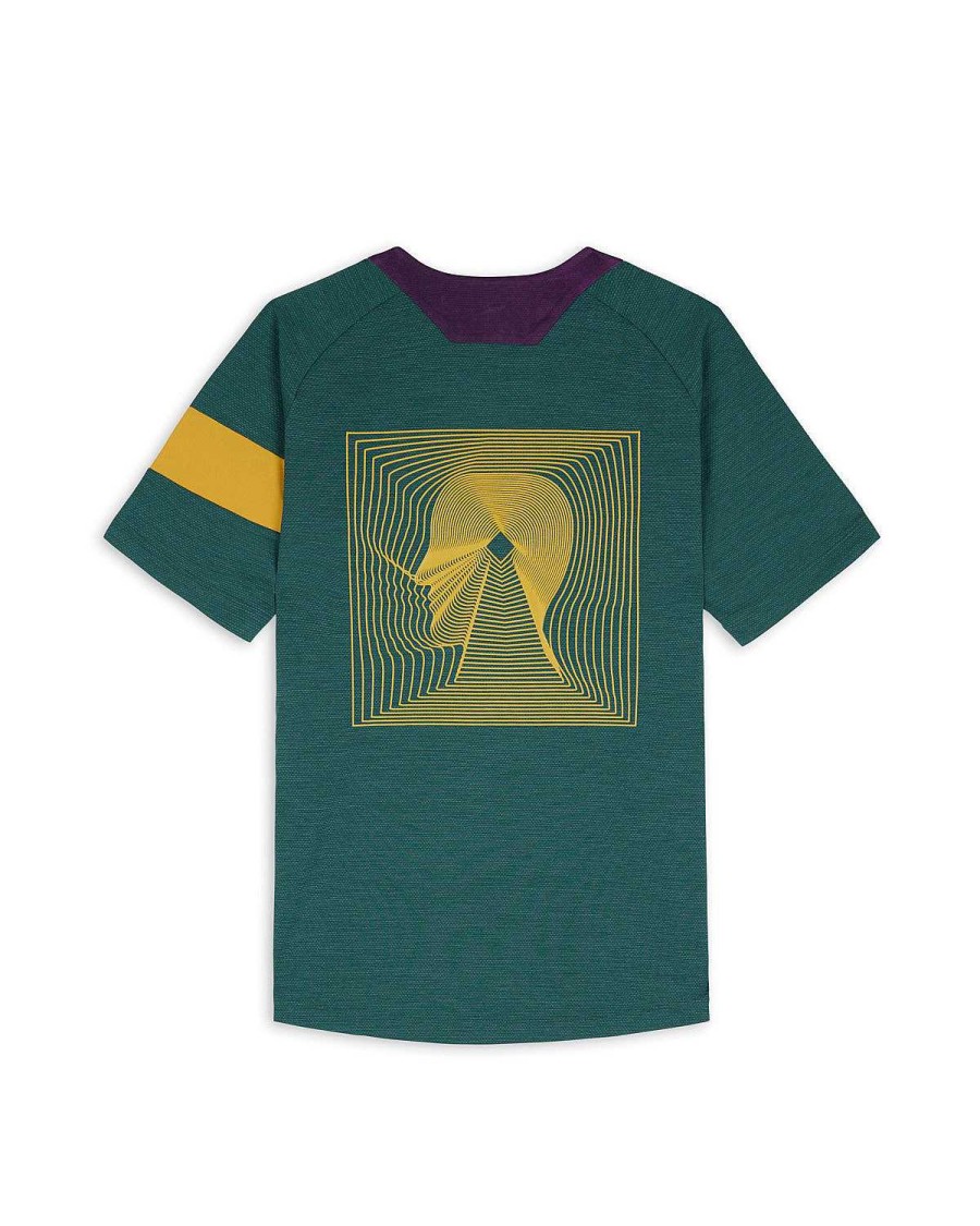 T-Shirt | Brain Dead Brain Dead X Rapha Women'S Trail Technical T-Shirt Dark Green