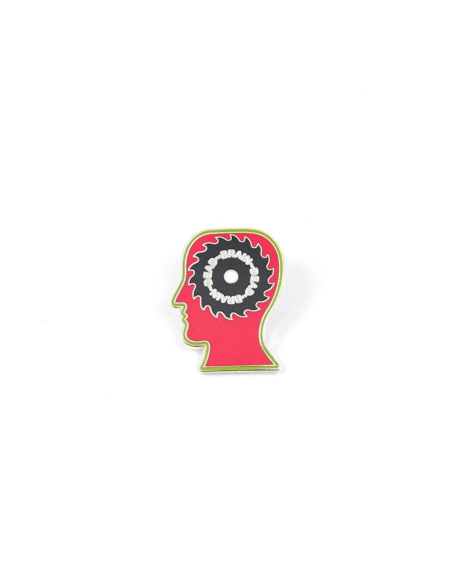 Pin | Brain Dead Razor Head Enamel Pin Multi