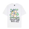 T-Shirt | Brain Dead Brain Dead X Mura Masa Demon Time T-Shirt White