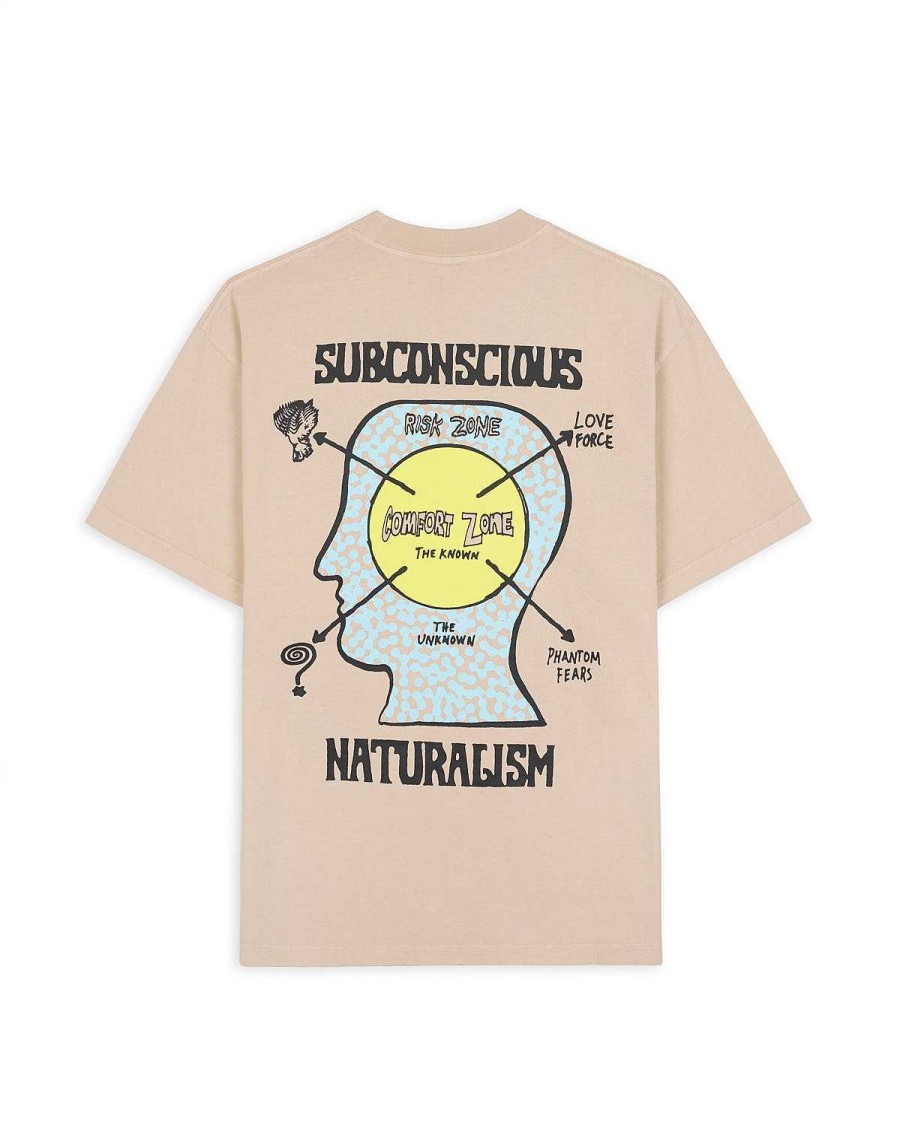 T-Shirt | Brain Dead Brain Dead Equipment Comfort Zone T-Shirt Khaki