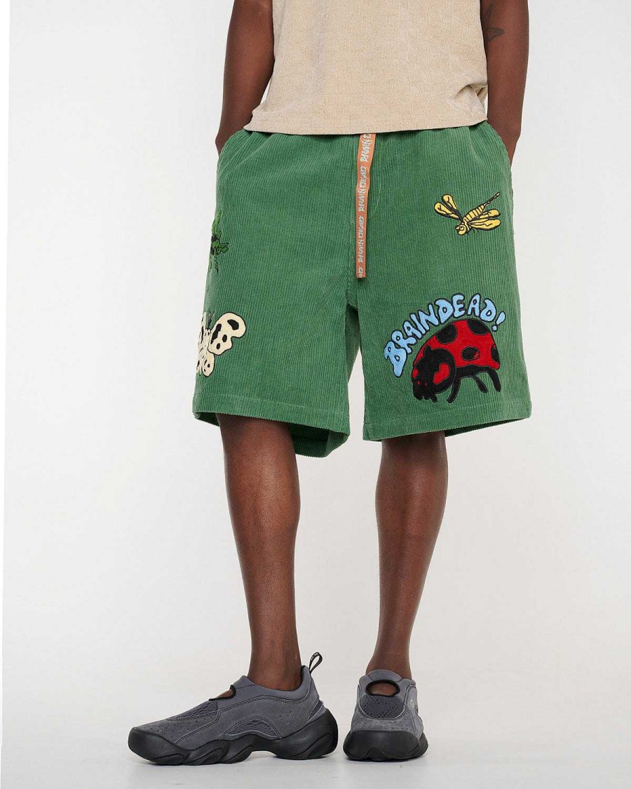 Korte Broek | Brain Dead Buggin' Out Baggy Climber Short Olive