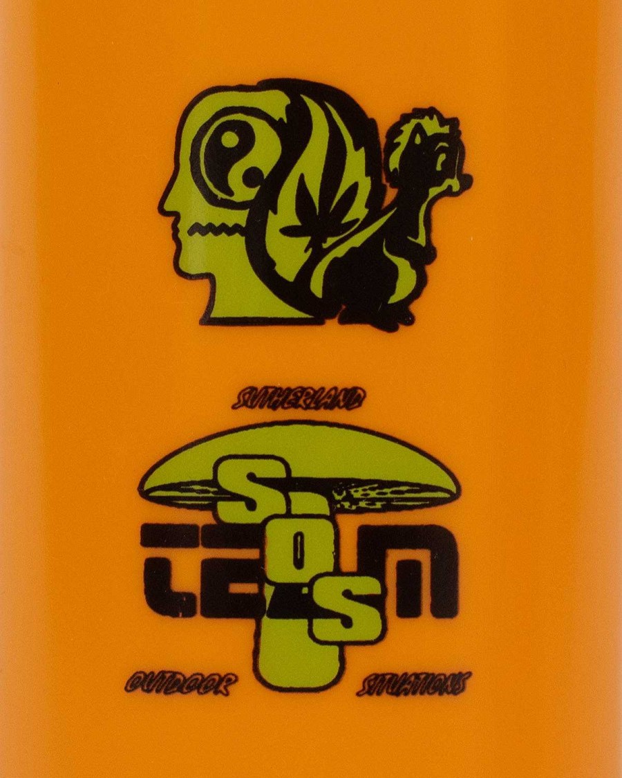 Fles | Brain Dead Brain Dead X Peter Sutherland Squirt Bottle - Orange Orange/Blue