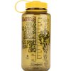 Fles | Brain Dead Brain Dead Stamp Out Reality Nalgene 32Oz Wide Mouth Olive/Yellow