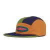 Hoed | Brain Dead Adventure Nylon Duckbill Hat Navy/Multi